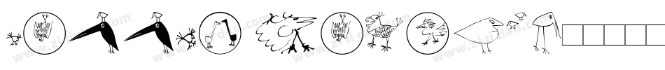 Little Birds字体转换